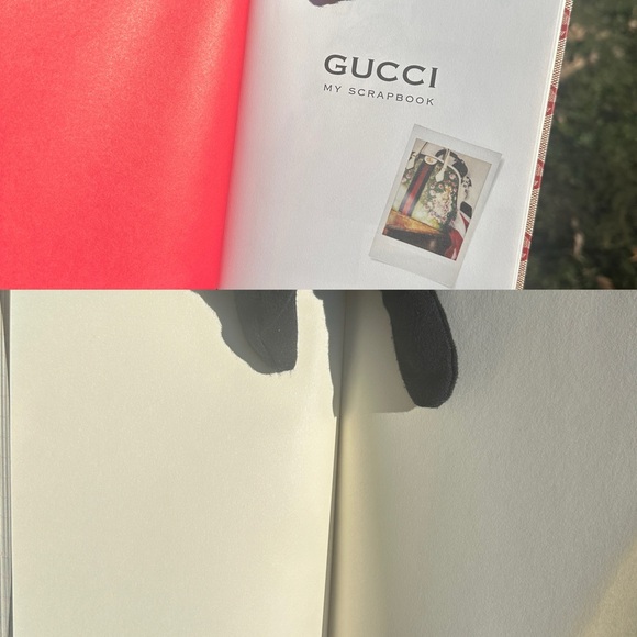 Gucci 2fer Gucci Notebook & Gucci Beauty Velvet Zip Top Pouch NWOT Bundle - Picture 8 of 10